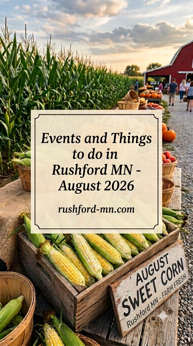 Read more about the article Events and Things to do in August 2026 in Rushford Minnesota
