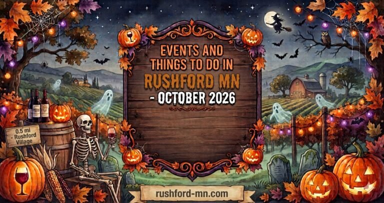 Read more about the article Events and Things to do in October 2026 in Rushford Minnesota